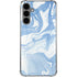 Blue Marbling Galaxy S24 Plus Clear Case